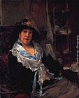 Jules Bastien-Lepage Lady painting